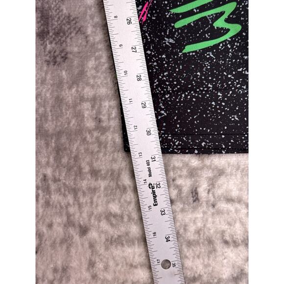 Vintage Gecko Hawaii Pants Small Womens 90s Neon Gecko Wild Paint Splatter - Picture 5 of 7